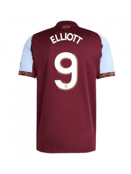 Billige Aston Villa Harvey Elliott #9 Hjemmedrakt 2025-26 Kortermet